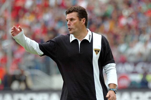 Fußball, Trainerhistorie, Alemannia Aachen Trainer Dieter Hecking (Aachen) Fußball 1. BL Herren Saison 2006 2007, Alemannia Aachen Einzelbild Hannover Fußball 1. BL Herren Saison 2006 2007, Alemannia Aachen Einzelbild Hannover