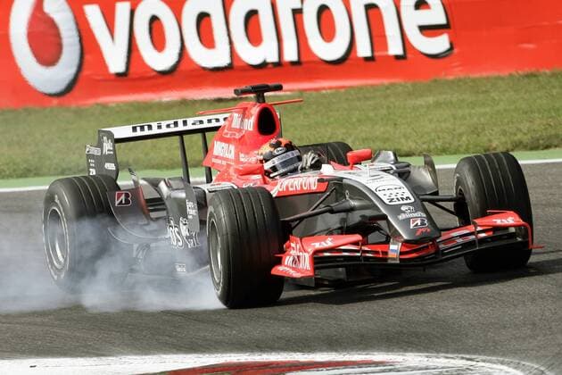 Christijan Albers (Niederlande MF1) - Verbremser Motorsport Grand Prix Herren Großer Preis von Italien 2006, Formel 1 Weltmeisterschaft, F1, F, GP, WM, Qualifying Einzelbild Autodromo Nazionale Monza Motorsport Grand Prix Herren Großer Preis von Italien 2006, Formel 1 Weltmeisterschaft, F1, F, GP, WM, Qualifying Einzelbild Autodromo Nazionale Monza