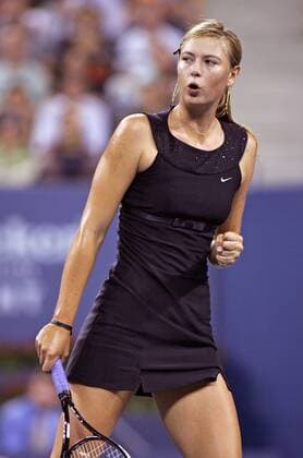 Maria Sharapova (Rußland) jubelt - (icon94247807) Tennis Damen US Open 2006, WTA Tour, Grand Slam, Finale Endspiel Einzelbild Flushing Meadow, Meadows New York, NY, N Y Tennis Damen US Open 2006, WTA Tour, Grand Slam, Finale Endspiel Einzelbild Flushing Meadow, Meadows New York, NY, N Y EDITORIAL USE ONLY