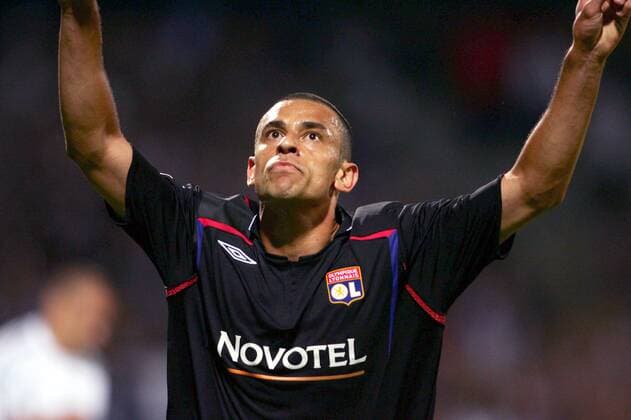 Fred (Lyon) - Torjubel - (pan16213) Fußball EC 1 Herren Champions League 2006 2007, Olympique Lyonnais, OL Einzelbild Lyon Fußball EC 1 Herren Champions League 2006 2007, Olympique Lyonnais, OL Einzelbild Lyon  
