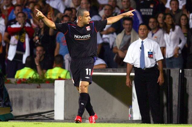 Fred (Lyon) - Torjubel - (pan16210) Fußball EC 1 Herren Champions League 2006 2007, Olympique Lyonnais, OL Einzelbild Lyon Fußball EC 1 Herren Champions League 2006 2007, Olympique Lyonnais, OL Einzelbild Lyon  