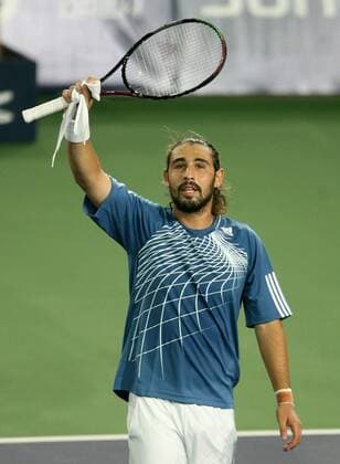 Marcos Baghdatis (Zypern) gewinnt die China Open 2006 -  (IMCp06474407) Tennis Herren China Open 2006, ATP Tour, Finale, Endspiel, Einzelbild Peking Tennis Herren China Open 2006, ATP Tour, Finale, Endspiel, Einzelbild Peking