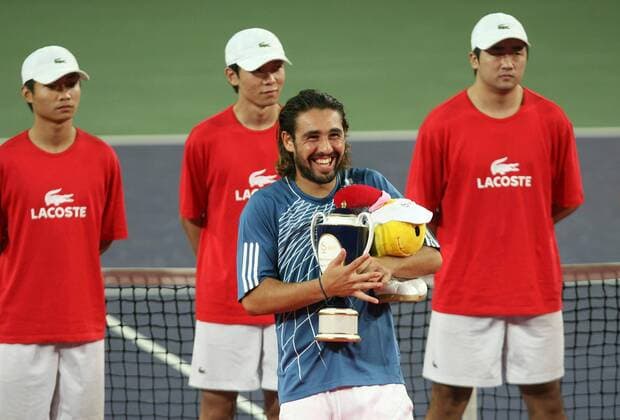 Marcos Baghdatis (Zypern) - Sieger der China Open 2006 -  (IMCp06474409) Tennis Herren China Open 2006, ATP Tour, Finale, Endspiel Gruppe Peking Freude, Tennis Herren China Open 2006, ATP Tour, Finale, Endspiel Gruppe Peking Freude,
