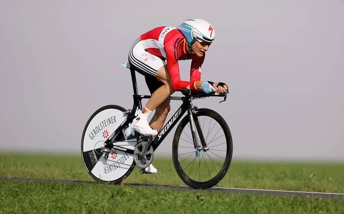 Sebastian Lang (Deutschland) Radsport WM Herren Weltmeisterschaft 2006, Straßenradsport, Straße, Rad, Einzelzeitfahren, Zeitfahren Einzelbild Salzburg Radsport WM Herren Weltmeisterschaft 2006, Straßenradsport, Straße, Rad, Einzelzeitfahren, Zeitfahren Einzelbild Salzburg