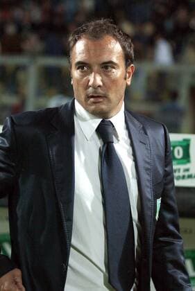 Nationaltrainer Pierluigi Casiraghi (Italien U21) - Fußball Länderspiel Herren U 21 EM Qualifikation 2006, Nationalteam Einzelbild Modena Fußball Länderspiel Herren U 21 EM Qualifikation 2006, Nationalteam Einzelbild Modena