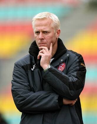 Trainer Uwe Weidemann (Düsseldorf) nachdenklich Fußball Herren Regionalliga Nord 2006 2007, 3. Liga, Fortuna Düsseldorf Einzelbild Berlin Nachdenklichkeit, Fußball Herren Regionalliga Nord 2006 2007, 3. Liga, Fortuna Düsseldorf Einzelbild Berlin Nachdenklichkeit,
