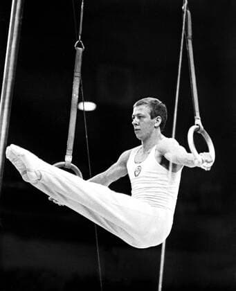Nikolai Andrianow (Sowjetunion) - Ringe -  Turnen OS Sommer Herren Olympische Spiele 1980, Sommerspiele, Geräteturnen, Kunstturnen Einzelbild Aufnahmedatum geschätzt Moskau Turnen OS Sommer Herren Olympische Spiele 1980, Sommerspiele, Geräteturnen, Kunstturnen Einzelbild Aufnahmedatum geschätzt Moskau