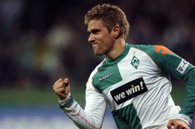 Ivan Klasnic (Bremen) - Torjubel Fußball 1. BL Herren Saison 2006 2007, SV Werder Bremen Einzelbild Bremen Freude, Fußball 1. BL Herren Saison 2006 2007, SV Werder Bremen Einzelbild Bremen Freude,