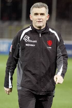 Trainer Djuradj Vasic (Braunschweig) Fußball 2. BL Herren Saison 2006 2007, Eintracht Braunschweig Einzelbild Freiburg Fußball 2. BL Herren Saison 2006 2007, Eintracht Braunschweig Einzelbild Freiburg
