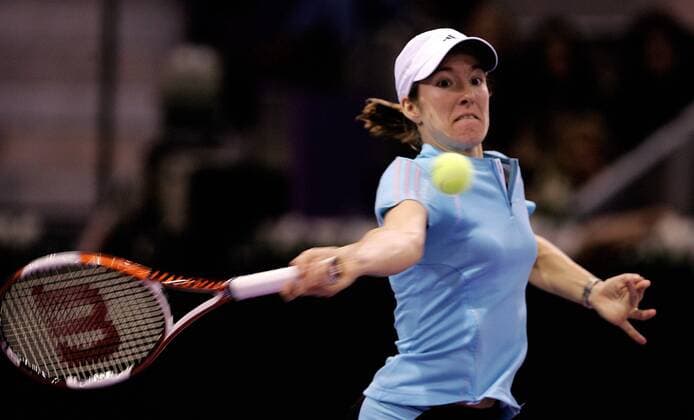 Justine Henin Hardenne (Belgien) - (pan17224) Tennis WM Damen WTA Masters Cup 2006, Masterscup, Tour, Series, Finale, Endspiel, Championship Einzelbild Madrid Dynamik, Tennis WM Damen WTA Masters Cup 2006, Masterscup, Tour, Series, Finale, Endspiel, Championship Einzelbild Madrid Dynamik,