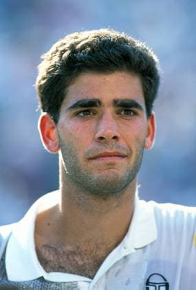 Pete Sampras (USA) Tennis Herren French Open 1993, Grand Slam, ATP Tour Porträt Aufnahmedatum geschätzt Paris, Roland Garros Tennis Herren French Open 1993, Grand Slam, ATP Tour Porträt Aufnahmedatum geschätzt Paris, Roland Garros