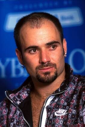 Andre Agassi (USA) - (Icon5720017) Tennis Herren US Open 1995, Grand Slam, ATP Tour Porträt New York Flushing Meadows Tennis Herren US Open 1995, Grand Slam, ATP Tour Porträt New York Flushing Meadows EDITORIAL USE ONLY