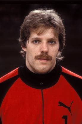 Torwart Klaus Wöller (BR Deutschland) Handball Herren Nationalteam 1982, Vorbereitung, Training, BRD Porträt Handball Herren Nationalteam 1982, Vorbereitung, Training, BRD Porträt