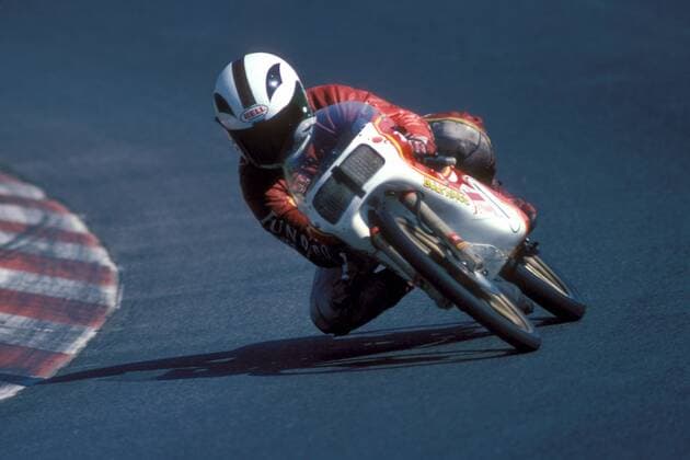 Angel Nieto (Spanien) auf seiner Maschine Motorsport WM Herren Weltmeisterschaft 1978, Motorrad, Motorradrennen, Motorradrennsport, Motorradsport Einzelbild Aufnahmedatum geschätzt Nürburg Nürburgring Motorsport WM Herren Weltmeisterschaft 1978, Motorrad, Motorradrennen, Motorradrennsport, Motorradsport Einzelbild Aufnahmedatum geschätzt Nürburg Nürburgring