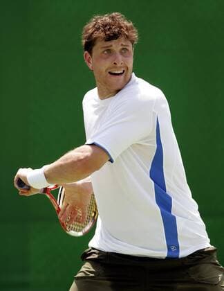 Michael Berrer (Deutschland) Tennis Herren Australian Open 2007, ATP Tour, Grand Slam Einzelbild Melbourne Tennis Herren Australian Open 2007, ATP Tour, Grand Slam Einzelbild Melbourne