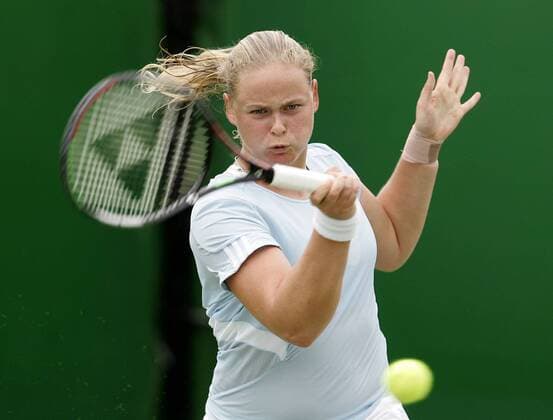 Anna Lena Groenefeld (Deutschland) Tennis Damen Australian Open 2007, WTA Tour, Grand Slam Einzelbild Melbourne Dynamik, Tennis Damen Australian Open 2007, WTA Tour, Grand Slam Einzelbild Melbourne Dynamik,
