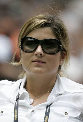 Mirka Vavrinec, Freundin von Roger Federer (Schweiz) Tennis Herren Australian Open 2007, ATP Tour, Grand Slam Porträt Melbourne Tennis Herren Australian Open 2007, ATP Tour, Grand Slam Porträt Melbourne