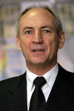 Bernhard Bauer (Deutschland) - Präsident des Handballverbandes Württemberg (HVW) und Vorsitzender des lokalen Organisationskomitees (LOK) der WM während der Pressekonferenz Handball WM Herren Vorschau WM 2007, Pressetermin Porträt Stuttgart Handball WM Herren Vorschau WM 2007, Pressetermin Porträt Stuttgart