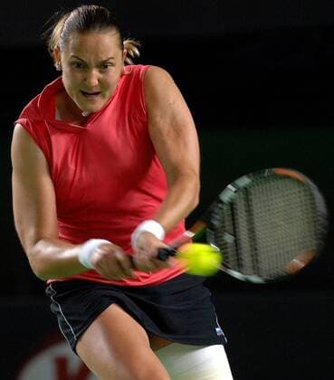 Nadia Petrova (Rußland) -  Tennis Damen Australian Open 2007, Grand Slam, WTA Tour Einzelbild Melbourne Dynamik, Tennis Damen Australian Open 2007, Grand Slam, WTA Tour Einzelbild Melbourne Dynamik,