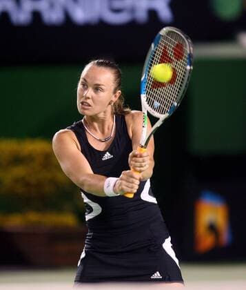 Martina Hingis (Schweiz) Tennis Damen Australian Open 2007, WTA Tour, Grand Slam Einzelbild Melbourne Tennis Damen Australian Open 2007, WTA Tour, Grand Slam Einzelbild Melbourne