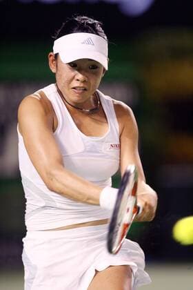 Aiko Nakamura (Japan) Tennis Damen Australian Open 2007, Grand Slam, WTA Tour Einzelbild Melbourne Dynamik, Tennis Damen Australian Open 2007, Grand Slam, WTA Tour Einzelbild Melbourne Dynamik,