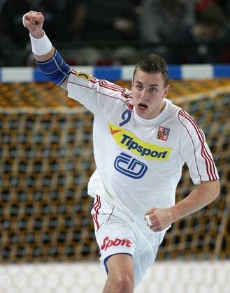 Filip Jicha (Tschechien) - Torjubel Handball WM Herren WM 2007, Länderspiel, Nationalteam, Nationaltrikot, Gruppe D Einzelbild Bremen Dynamik, Freude, Handball WM Herren WM 2007, Länderspiel, Nationalteam, Nationaltrikot, Gruppe D Einzelbild Bremen Dynamik, Freude,