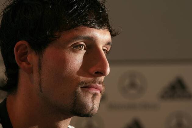 Kevin Kuranyi (Deutschland) Fußball Herren Nationalteam 2007, Pressekonferenz, PK, Pressetermin, Porträt Düsseldorf Fußball Herren Nationalteam 2007, Pressekonferenz, PK, Pressetermin, Porträt Düsseldorf