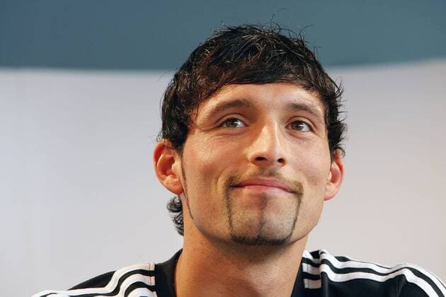 Kevin Kuranyi (Deutschland) während der Pressekonferenz Fußball Herren Nationalteam 2007, Pressekonferenz, PK, Pressetermin Porträt Düsseldorf Fußball Herren Nationalteam 2007, Pressekonferenz, PK, Pressetermin Porträt Düsseldorf