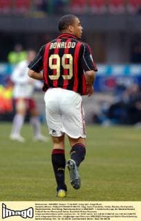 Ronaldo (Milan) - Fußball Herren Serie A 2006 2007, 1. Italienische Liga, AC Mailand Einzelbild Mailand Fußball Herren Serie A 2006 2007, 1. Italienische Liga, AC Mailand Einzelbild Mailand