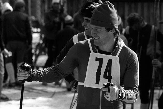 Klaus Siebert (DDR) - Start zum Zinnwalder Wiedersehensrennen 1982 Biathlon Herren Wiedersehensrennen 1982, Ex, Ehemalig, Ehemalige, Ehemaliger, Ehemaligenrennen, Vneg, Vsw Einzelbild Zinnwald Biathlon Herren Wiedersehensrennen 1982, Ex, Ehemalig, Ehemalige, Ehemaliger, Ehemaligenrennen, Vneg, Vsw Einzelbild Zinnwald
