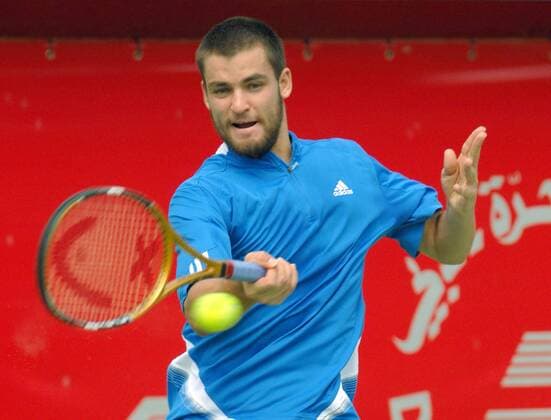 Mikhail Youzhny (Rußland) -  (DUB2007030203) Tennis Herren Dubai Tennis Championships 2007, Championship, ATP Tour Einzelbild o0 Halbfinale Dubai Tennis Herren Dubai Tennis Championships 2007, Championship, ATP Tour Einzelbild o0 Halbfinale Dubai