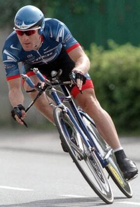 Levi Leipheimer (USA US Postal Service) -  Radsport Herren Straßenradsport, Straße, Rad 2001 Einzelbild Aufnahmedatum geschätzt Radsport Herren Straßenradsport, Straße, Rad 2001 Einzelbild Aufnahmedatum geschätzt