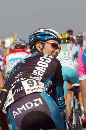 Ivan Basso (Italien Discovery Channel) -  Radsport Herren Tirreno Adriatico 2007, Straßenradsport, Straße, Rad, ProTour Einzelbild 1. Etappe: Civitavecchia - Civitavecchia Radsport Herren Tirreno Adriatico 2007, Straßenradsport, Straße, Rad, ProTour Einzelbild 1. Etappe: Civitavecchia - Civitavecchia