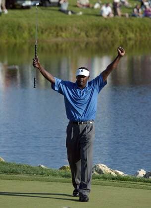 Vijah Singh (Fidschi Inseln) - Sieger der Arnold Palmer Invitational 2007 in Orlando - (Icon357107453) Golf Herren Arnold Palmer Invitational 2007, PGA Tour, Einladungsturnier Einzelbild Orlando Freude, Golf Herren Arnold Palmer Invitational 2007, PGA Tour, Einladungsturnier Einzelbild Orlando Freude, EDITORIAL USE ONLY