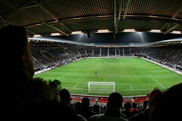 Spielszene im DSB Stadion - Heimspielstätte des AZ Alkmaar -  Fußball Herren Eredivisie 2006 2007, Ehrendivision, 1. Niederländische Holländische Liga, AZ Alkmaar Totale DSB Stadion, Alkmaar Fußball Herren Eredivisie 2006 2007, Ehrendivision, 1. Niederländische Holländische Liga, AZ Alkmaar Totale DSB Stadion, Alkmaar