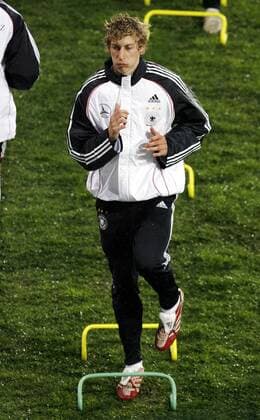Stefan Kießling (Deutschland) - Koordinationstraining Fußball Herren Nationalteam 2007, Training Einzelbild Prag Fußball Herren Nationalteam 2007, Training Einzelbild Prag