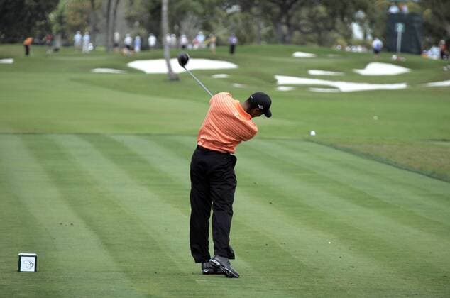 Eldrick Tiger Woods (USA) - Abschlag - (Icon5340024) Golf Herren WGC CA World Championship 2007, PGA Tour Einzelbild Miami Golf Herren WGC CA World Championship 2007, PGA Tour Einzelbild Miami EDITORIAL USE ONLY