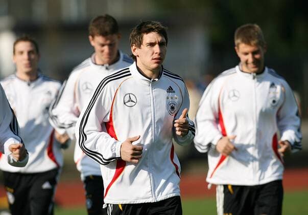 Patrick Helmes (Deutschland) Fußball Herren Nationalteam 2007, Training Gruppe Düsseldorf Fußball Herren Nationalteam 2007, Training Gruppe Düsseldorf