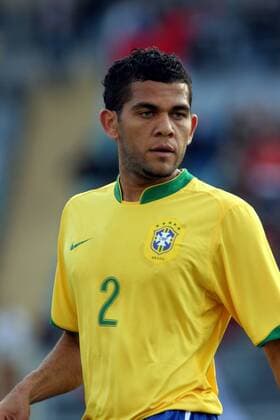 Daniel Alves (Brasilien) -  Fußball Länderspiel Herren Freundschaftsspiel 2007, Nationalteam, Testspiel, Test, Nationaltrikot Einzelbild o0 Dani Göteborg Fußball Länderspiel Herren Freundschaftsspiel 2007, Nationalteam, Testspiel, Test, Nationaltrikot Einzelbild o0 Dani Göteborg