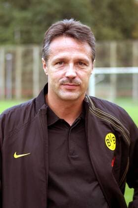 Trainer Uwe Neuhaus (BVB II) Fußball Herren Regionalliga Nord 2004 2005, 3. Liga, Training, Borussia Dortmund II, Amateure, Amat, A, Porträt Fußball Herren Regionalliga Nord 2004 2005, 3. Liga, Training, Borussia Dortmund II, Amateure, Amat, A, Porträt