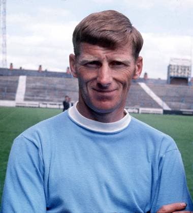 Tony Book (Manchester City) -  Fußball Herren English Football League First Division 1968 1969, One, 1. Englische Liga, Manchester City Porträt Manchester Fußball Herren English Football League First Division 1968 1969, One, 1. Englische Liga, Manchester City Porträt Manchester