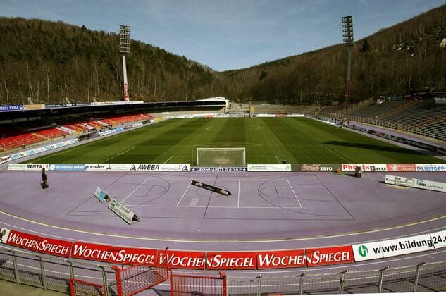 Fußball, Stadiongeschichte FC Erzgebirge Aue Erzgebirgsstadion - Heimspielstätte des FC Erzgebirge Aue Fußball 2. BL Herren Saison 2006 2007, FC Erzgebirge Aue Totale Erzgebirgsstadion Aue Fußball 2. BL Herren Saison 2006 2007, FC Erzgebirge Aue Totale Erzgebirgsstadion Aue