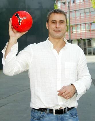 Trainer Richard Ratka (Gummersbach) Handball 1. BL Herren Saison 2004 2005, Pressetermin, Präsentation Einzelbild Gummersbach Handball 1. BL Herren Saison 2004 2005, Pressetermin, Präsentation Einzelbild Gummersbach