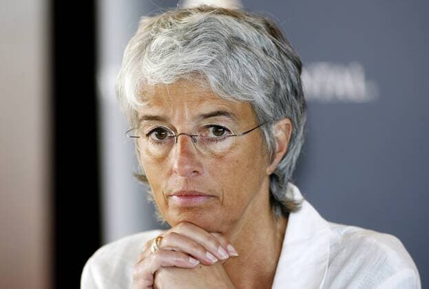Sportsenatorin Alexandra Dinges Dierig (Deutschland CDU) nachdenklich während der Pressekonferenz anlässlich der ATP Masters am Hamburger Rothenbaum Tennis Herren Masters Series Hamburg 2007, Am Rothenbaum, ATP Tour, Pressetermin Porträt Hamburg Nachdenklichkeit, Tennis Herren Masters Series Hamburg 2007, Am Rothenbaum, ATP Tour, Pressetermin Porträt Hamburg Nachdenklichkeit,