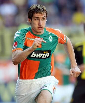 Miroslav Klose (Bremen) Fußball 1. BL Herren Saison 2006 2007, SV Werder Bremen Einzelbild Dortmund Dynamik, Fußball 1. BL Herren Saison 2006 2007, SV Werder Bremen Einzelbild Dortmund Dynamik,