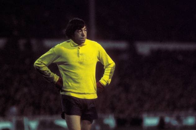 Torwart Gordon Banks (England) enttäuschter Abgang Fußball EM Herren EM 1972, Nationalteam, Viertelfinale, Länderspiel, Hinspiel, Nationaltrikot Einzelbild London Enttäuschung, Fußball EM Herren EM 1972, Nationalteam, Viertelfinale, Länderspiel, Hinspiel, Nationaltrikot Einzelbild London Enttäuschung,