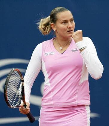 Nadia Petrova (Russland) jubelt Tennis Damen Qatar Telecom German Open 2007, WTA Tour Einzelbild Berlin Freude, Tennis Damen Qatar Telecom German Open 2007, WTA Tour Einzelbild Berlin Freude,