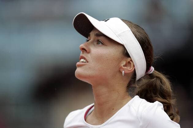 Martina Hingis (Schweiz) skeptisch Tennis Damen Qatar Telecom German Open 2007, WTA Tour Porträt Berlin Tennis Damen Qatar Telecom German Open 2007, WTA Tour Porträt Berlin