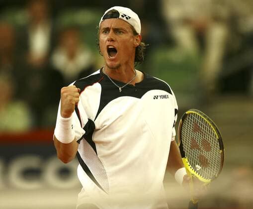 Lleyton Hewitt (Australien) jubelt Tennis Herren Master Series 2007, ATP Tour Einzelbild Am Hamburger Rothenbaum Hamburg Freude, Tennis Herren Master Series 2007, ATP Tour Einzelbild Am Hamburger Rothenbaum Hamburg Freude,
