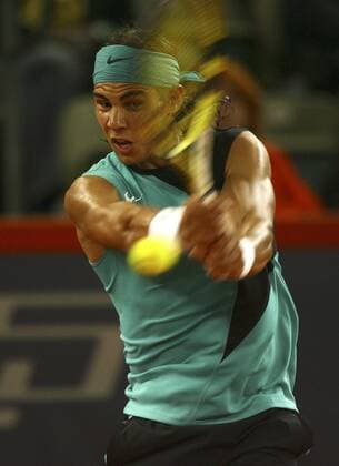 Rafal Nadal (Spanien) Tennis Herren Master Series 2007, ATP Tour Einzelbild Am Hamburger Rothenbaum Hamburg Dynamik, Tennis Herren Master Series 2007, ATP Tour Einzelbild Am Hamburger Rothenbaum Hamburg Dynamik,
